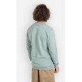 Reell Staple Terry Crewneck Co Pulover chinois green | Shoptok.si