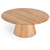Gazzda Okrugao stolić za kavu od punog hrasta u prirodnoj boji ø 80 cm Mushroom – Cijene