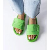Gemre Green Velcro Sandals Aleron | Shoptok.si