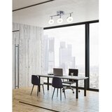 Candellux Lighting led stropna svetilka v sijajno srebrni barvi 47x16 cm thema | Shoptok.si