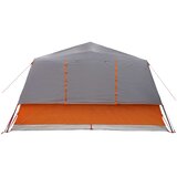 Instant šator s krovom Siva i narančasta 365 x 380 x 200 cm | shoptok.hr
