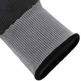 Rukavice za rad 12 pcs Siva i crna 10 / xl Poliester | shoptok.hr