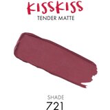 Guerlain KissKiss Tender Matte dugotrajni ruž za usne s mat efektom nijansa 721 Dear Rose 3.5 g | shoptok.hr
