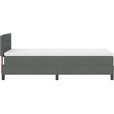  s opruga kutije Tamno siva 80 x 200 cm tkanina | shoptok.hr
