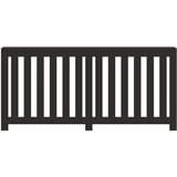 vidaXL Pokrov za radijator crni 175x20x82 cm konstruirano drvo | shoptok.hr