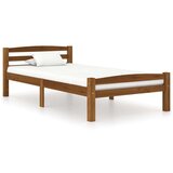  Za krevet od masivne borovine smeđa boja meda 90 x 200 cm Cijene
