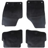  Auto tepih 4 pcs Crna prikladno za VW POLO 2001-2009 NS Guma | shoptok.hr