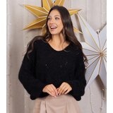 Gemre Soft black long-sleeve sweater Rianne | Shoptok.si