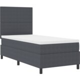 Boks opružni krevet s madracem &amp LED tamno siva 80x200 cm Kordura | shoptok.hr