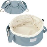 INF torbica za ličenje z vrvico velike prostornine, prenosna potovalna kozmetična torbica blue, (21732203) | Shoptok.si
