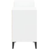 TV ormarić bijeli 160 x 35 x 55 cm od konstruiranog drva | Eponuda.com