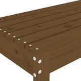  Vrtna klupa boja meda 80 x 38 x 45 cm od masivne borovine | shoptok.hr