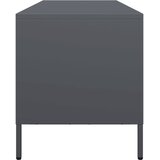 TV ormarić antracit 135 x 39 x 43,5 cm hladno valjani čelik | shoptok.hr