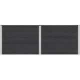 Povišena vrtna gredica Crna 250 x 50 x 91 cm | Eponuda.com