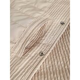 Reserved prešita srajčna jakna - bež | Shoptok.si