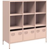 Maison Chic Komoda - Predalnik roza 101,5x39x103,5 cm jeklo, (21715858) Cene