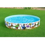Bestway Fill 'N Fun dečiji bazen – Muzički dinosaurus 244 x 46 cm Cene