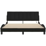  Okvir za krevet bez madraca Hanko crni 160x200 cm od tkanine | shoptok.hr