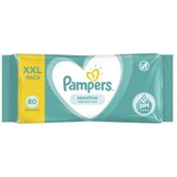 Pampers baby vlažne maramice sensitive 80kom | Eponuda.ba