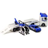 Kamion za transport policijskog automobila i helikoptera - plavi | shoptok.hr