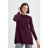 Defacto Regular Fit Basic Extra Soft Knitwear Sweater Tunic