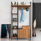 Woody Fashion cipelarnik sa čivilukom doga walnut black cene