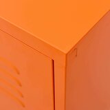 vidaXL TV omarica oranžna 105x35x50 cm jeklo | Shoptok.si