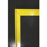  Jeklena zaščita pred zadevanjem, debelina materiala 6 mm, višina 150 mm, dolžina 800 mm | Shoptok.si