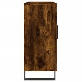  Komoda boja dimljenog hrasta 90 x 34 x 80 cm konstruirano drvo | shoptok.hr