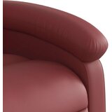  Masažni naslanjač vinsko rdeče umetno usnje | Shoptok.si