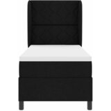  Krevet s opruga kutije s uzglavljem Crna 80 x 200 cm tkanina | shoptok.hr