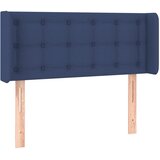  Uzglavlje s ušima plavo 83x16x78/88 cm od tkanine | shoptok.hr