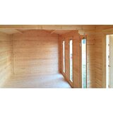 Male kuće Drvena vrtna kuća NICE ISO 575 × 300 cm sa šindrom | shoptok.hr