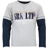 Srk Majice s kratkimi rokavi T-shirt garçon EVRA Siva Cene