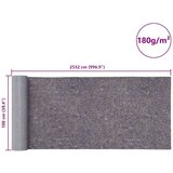 vidaXL Neklizajući slikarski flis 2532 cm 180 g/m² sivi | shoptok.hr