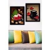 Wallity SYC7436502315398 Multicolor Decorative Framed Painting (2 Pieces) | Eponuda.ba