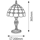  Brilagi - Tiffany vitražna stona lampa DORAN 1xE14/40W/230V | Eponuda.com