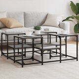  Stolić za kavu boja hrasta sonome 91x91x40 cm konstruirano drvo | shoptok.hr