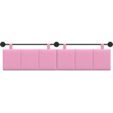  Držeće uzglavlje Zidne Ružičasta 210 x 55 x 5 cm tkanina - Ružičasta 200 cm bez LED | shoptok.hr