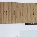 vidaXL Stenska kuhinjska omarica s polico Umetni hrast 50 x 31 x 80 cm | Shoptok.si