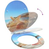  Toaletna sjedala s mekim zatvaranjem Svijetloplava 44 x 38 cm | shoptok.hr