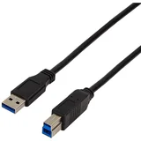usb 3.0 cable, usb-a m to usb-b m, black, 3 m, CU0025
