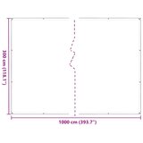 Pokrivač za biljke s ušicama 3x10 m polietilen | shoptok.hr