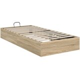  Otomanski krevet s pohranom Sonoma hrast 203 x 90 x 25 cm | shoptok.hr