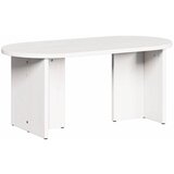 vidaXL Klubska miza Bela 80 x 39.5 x 35 cm Trden borov les, (5000073417) | Shoptok.si