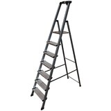 Krause aluminijasta lestev 6+1 (delovna višina: 3,5 m, nosilnost: 150 kg) Cene