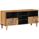 TV ormar Prirodna 100 x 33 5 x 46 cm Čvrsto drvo manga - Prirodna | shoptok.hr