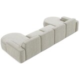 Makamii Krem kutna garnitura od šenila (u obliku slova "U") Omao – | shoptok.hr