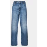 Hugo Jeans hlače Leni_B 50513731 Modra Relaxed Fit