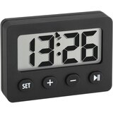 Tfa Dostmann 60-2014-01 kvarčni budilica crna Vrijeme alarma 1 Cijene